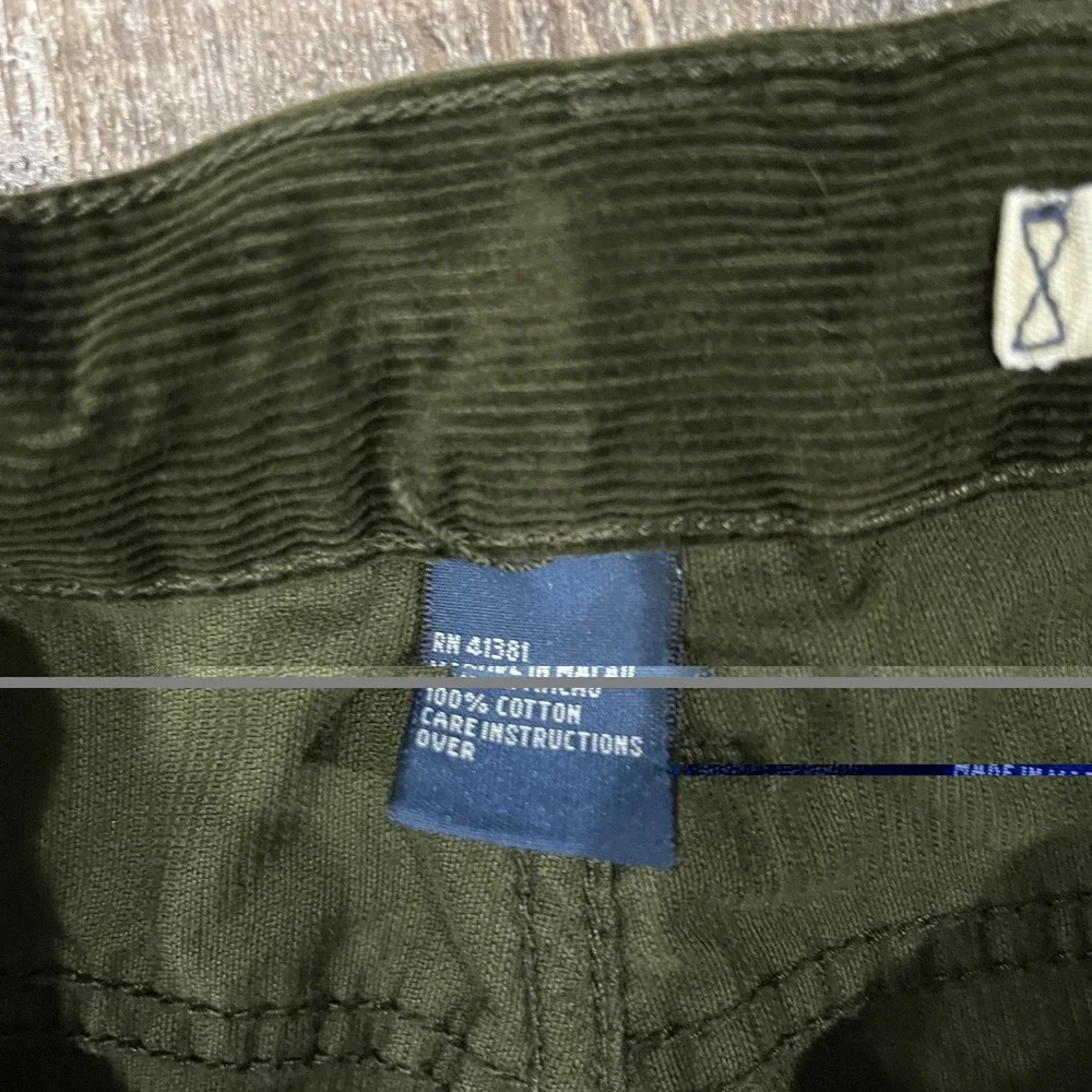Polo Ralph Lauren Corduroy Pants Mens 35x32 Olive Green